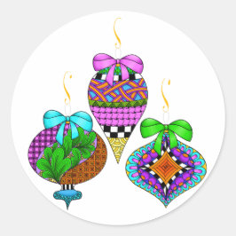 Ornament Twist Runt Klistermärke