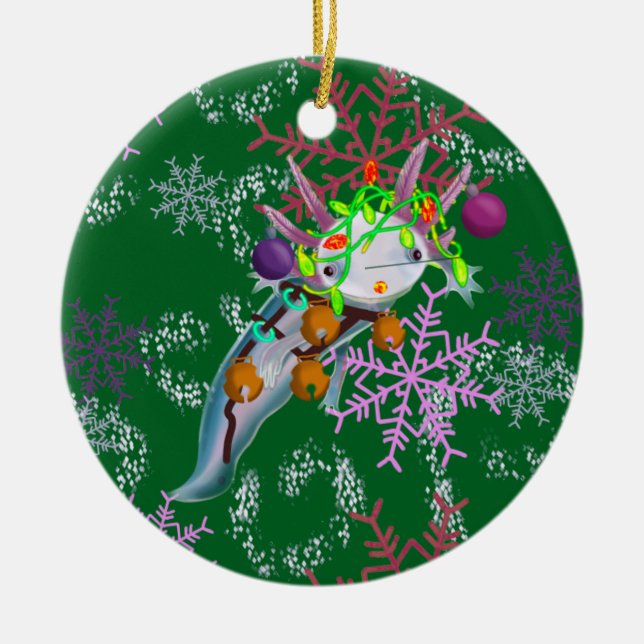 Ornament with axolotl (Framsidan)