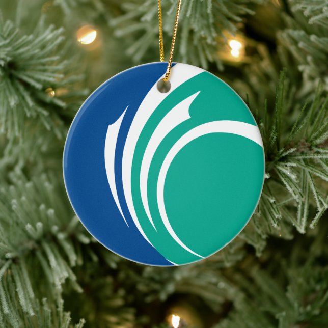 Ornament with flag of Ottawa, Canada (Träd)