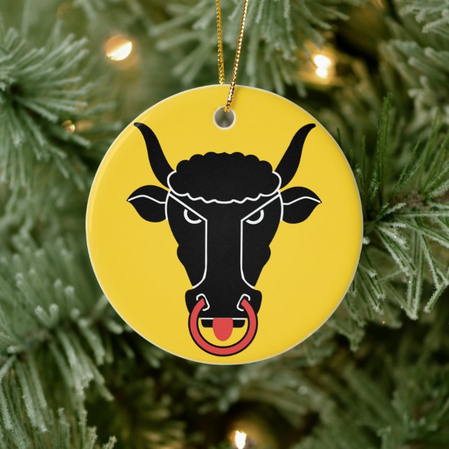 Ornament with flag of Uri, Switzerland (Träd)