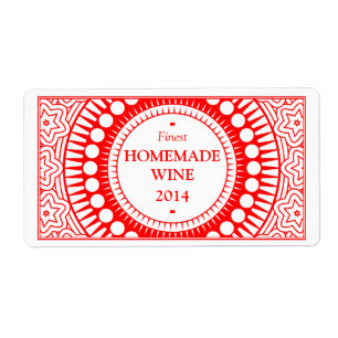 Ornamental 01 - Red on White Fraktsedel