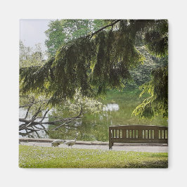 Ornamental Anka Pond Magnet