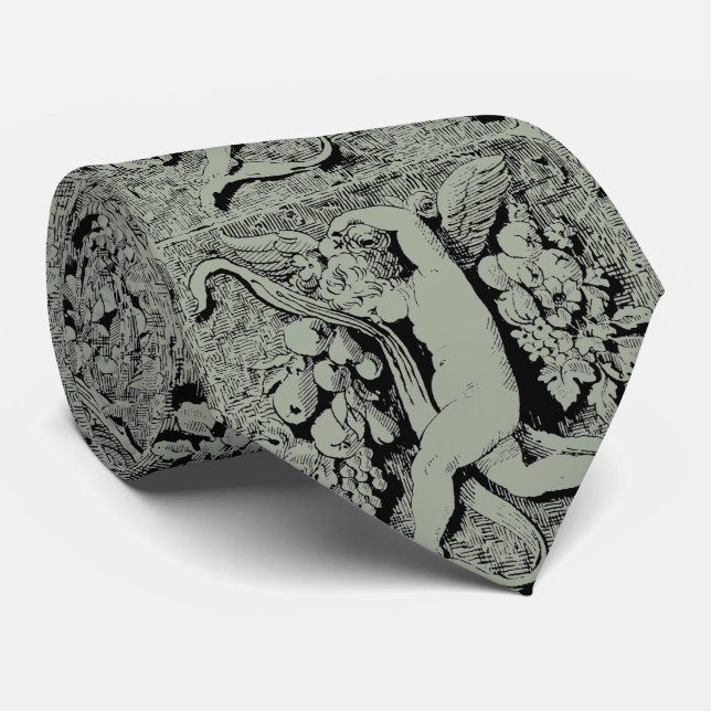 Ornamental Cherub Necktie Slips (Rullad)