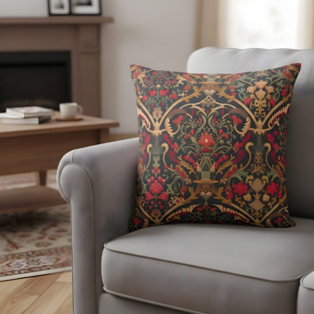 Ornamental design inspirerad av William Morris Kudde (Skapare uppladdad)