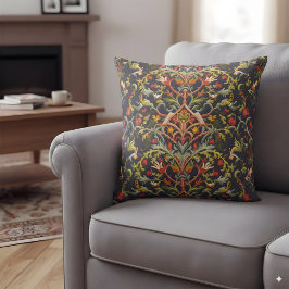 Ornamental design inspirerad av William Morris Kudde