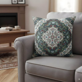 Ornamental design inspirerad av William Morris Kudde