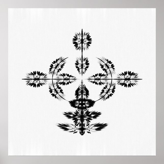 Ornamental - enkel poster (Framsidan)