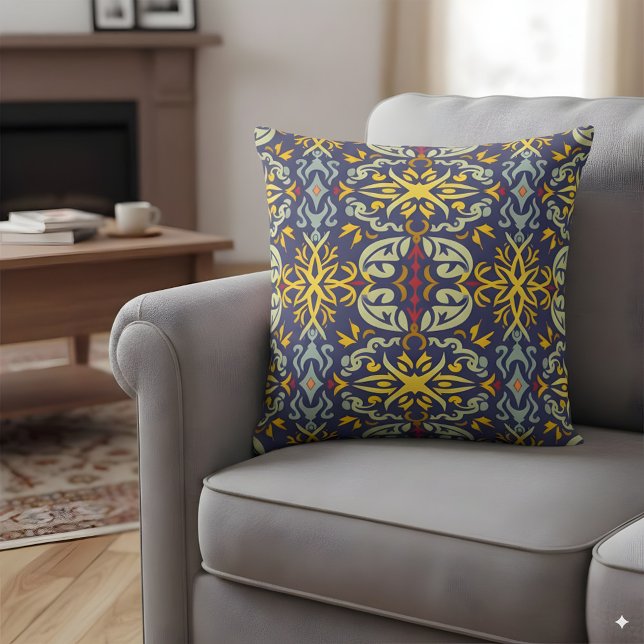 Ornamental inspirerad av William Morris Kudde (Skapare uppladdad)