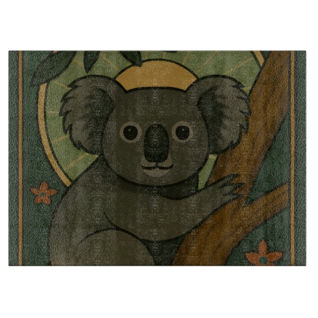 Ornamental Koala i Botanical Mandala (Framsidan)