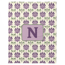 Ornamental Lily Motif Mönster