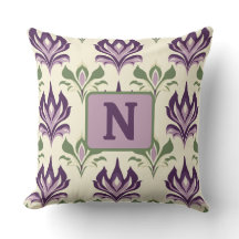 Ornamental Lily Motif Mönster