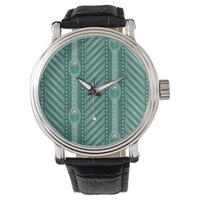 Ornamental Mönster Armbandsur (Framsida)