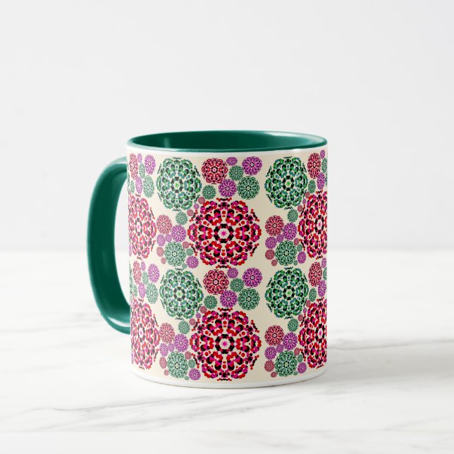 Ornamental mönster mugg (Framsida vänster)