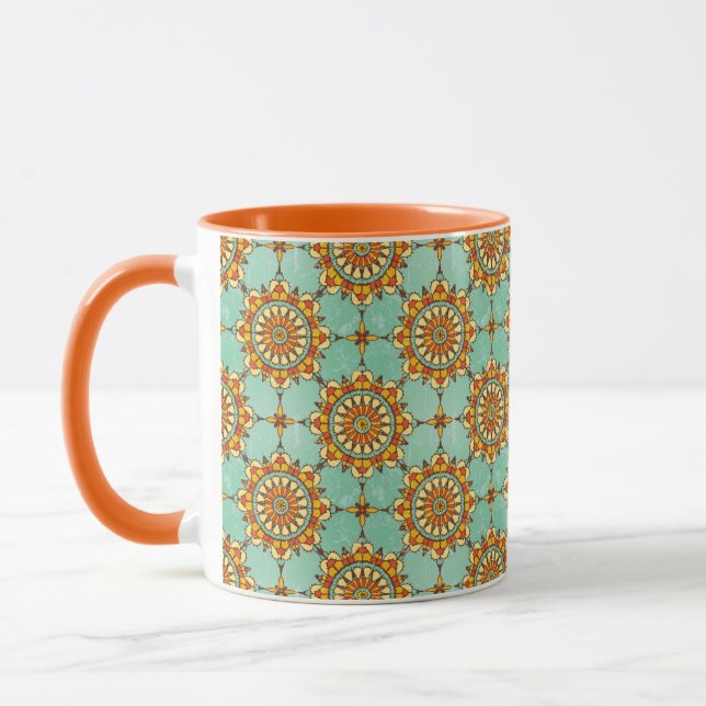 Ornamental mönster mugg (Vänster)