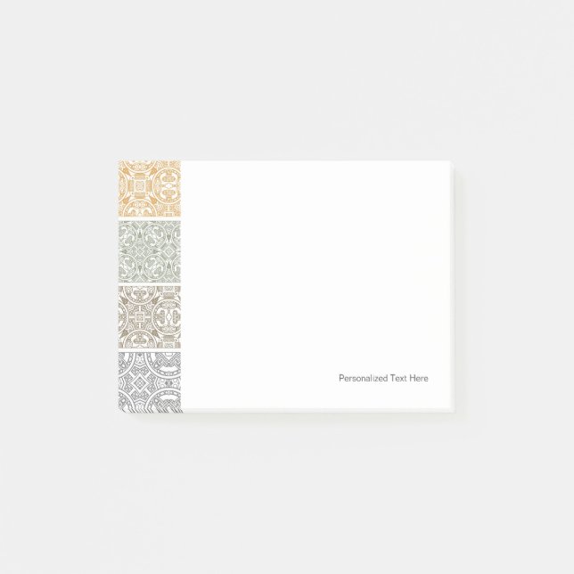 Ornamental mönster post-it block (Framsida)