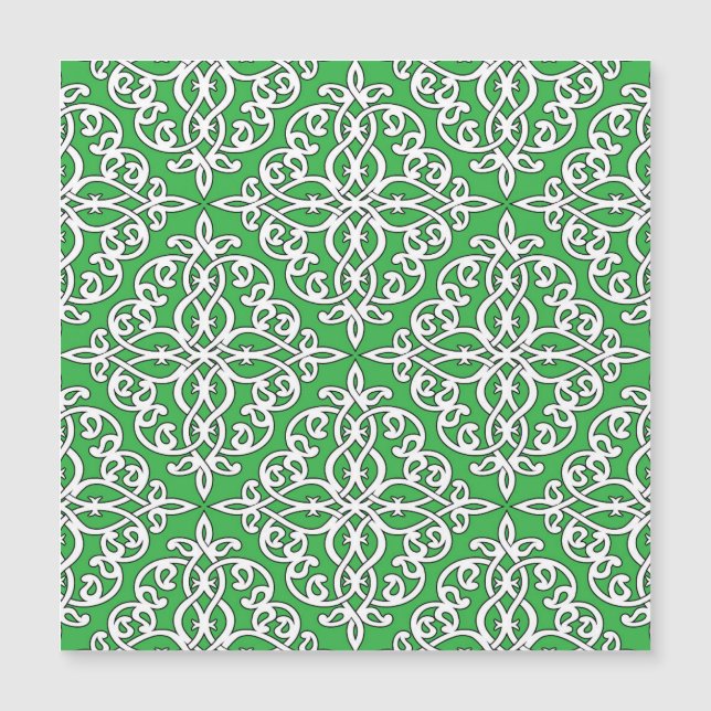 Ornamental mönster, sömlös etnisk design. (Framsida)