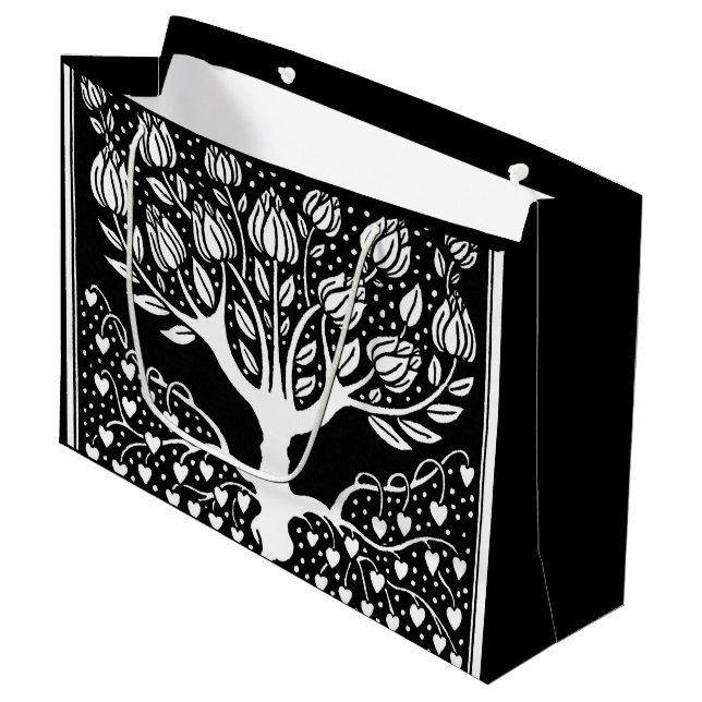 Ornamentalmagnolia träd (Framsidan Vinklad)