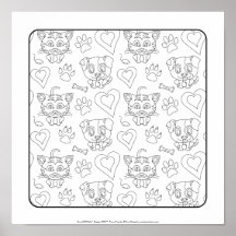 OrnaMENTALs #0077 Hårig Vänner Färg er egen