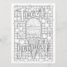 OrnaMENTALs Behandla själv Färg din egen Inbjudningar