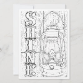 OrnaMENTALs Shine Antique Lantern Färg Din egen