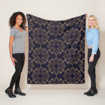 Ornamentalt Damask-sömlöst mönster