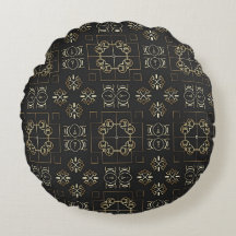 Ornamentalt medaljong geometriskt