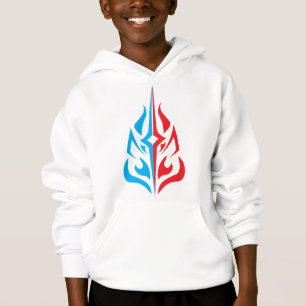 Ornamentell blomsterdesign t shirt