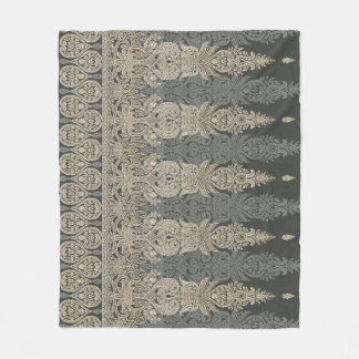 Ornamentell traditionell Paisley-design Fleecefilt