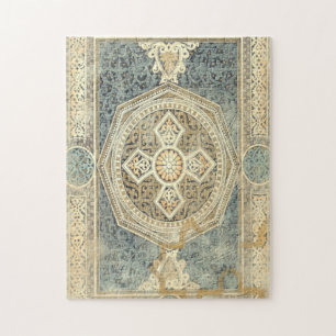 Ornamenterad teori med geodetisk design pussel