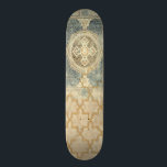 Ornamenterad teori med geodetisk design skateboard bräda 21,5 cm<br><div class="desc">Denna ornerade geometriska utformning,  som inte är lika involverad som Pythagoras,  är dock fångad på denna prydnadstapetik. Motivet har en uråldrig känsla och kan ge en underbar gåva till alla som uppskattar synen på det ornata arbetet.</div>