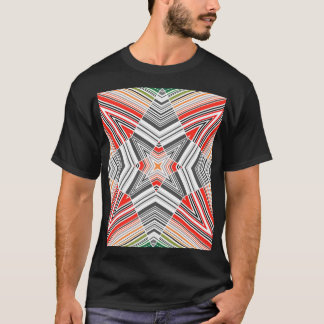 Ornamenterat: Stripe, sömlös bakgrund T Shirt