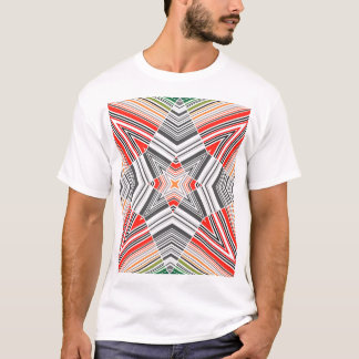 Ornamenterat: Stripe, sömlös bakgrund T Shirt