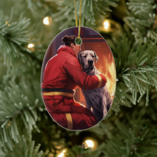 Ornamentik Julgransprydnad Keramik