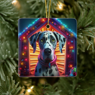 Ornamentik Julgransprydnad Keramik