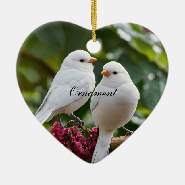 Ornamentik Julgransprydnad Keramik (Framsidan)