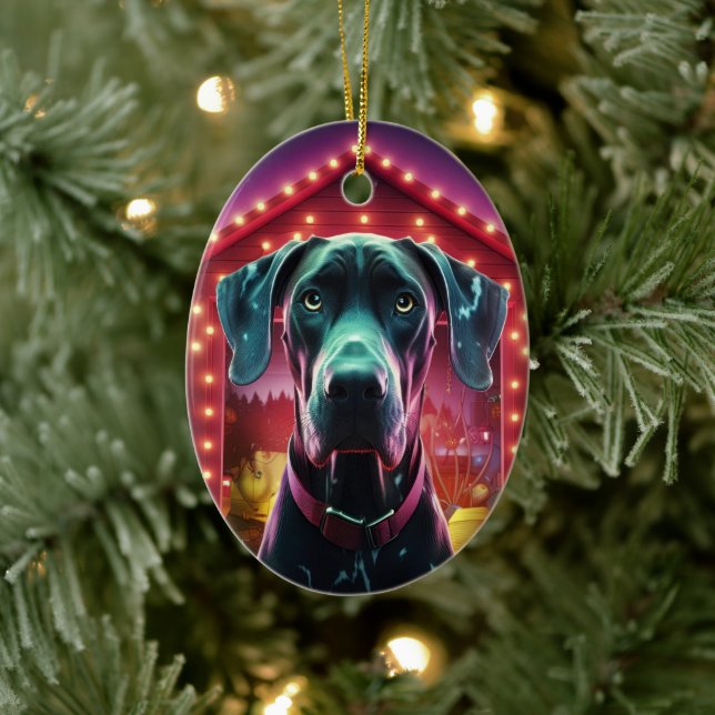 Ornamentik Julgransprydnad Keramik (Träd)