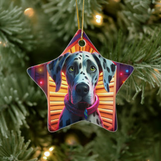 Ornamentik Julgransprydnad Keramik