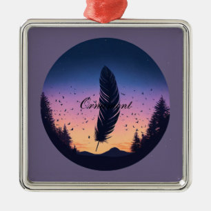 Ornamentik Julgransprydnad Metall