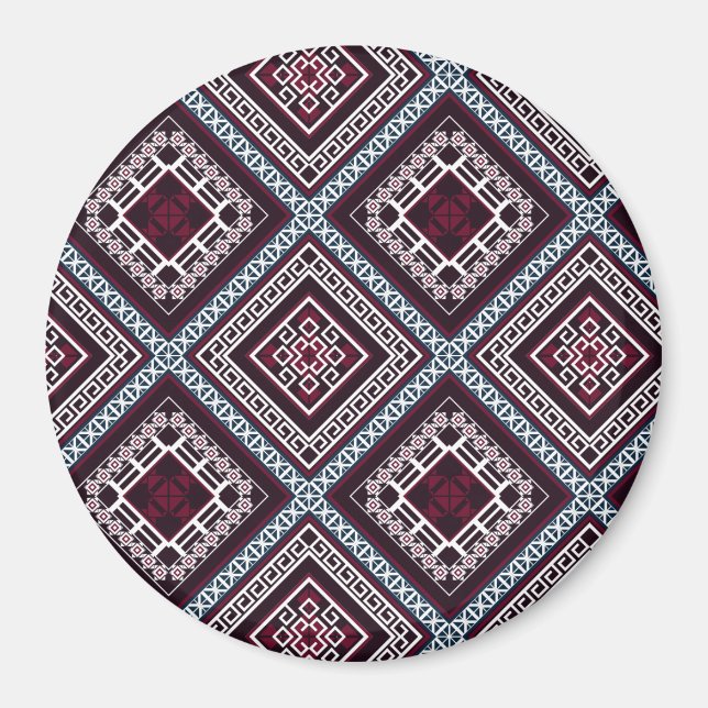 Ornamentmönster Magnet (Framsidan)