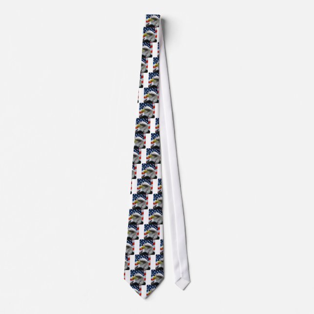 Örnamerikanska flaggan slips (Framsida)