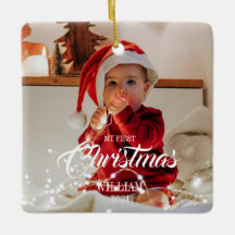 Ornamet baby - Min första jul