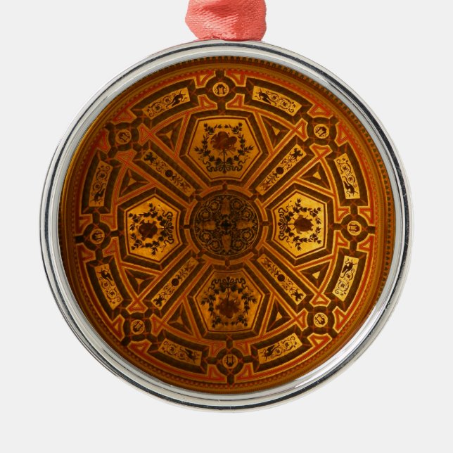 Ornamnt - takmönster från Musikverein, Wien Julgransprydnad Metall (Framsidan)