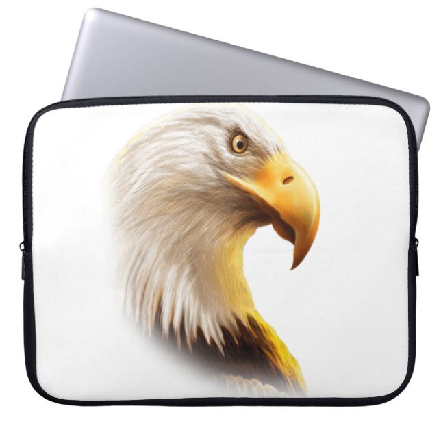 Örnansikte  laptop fodral (Framsidan)