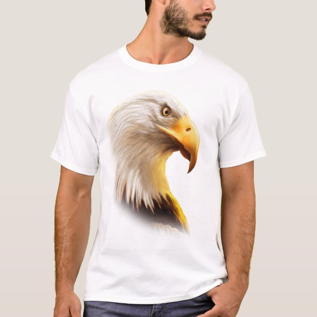 Örnansikte  t shirt (Framsida)
