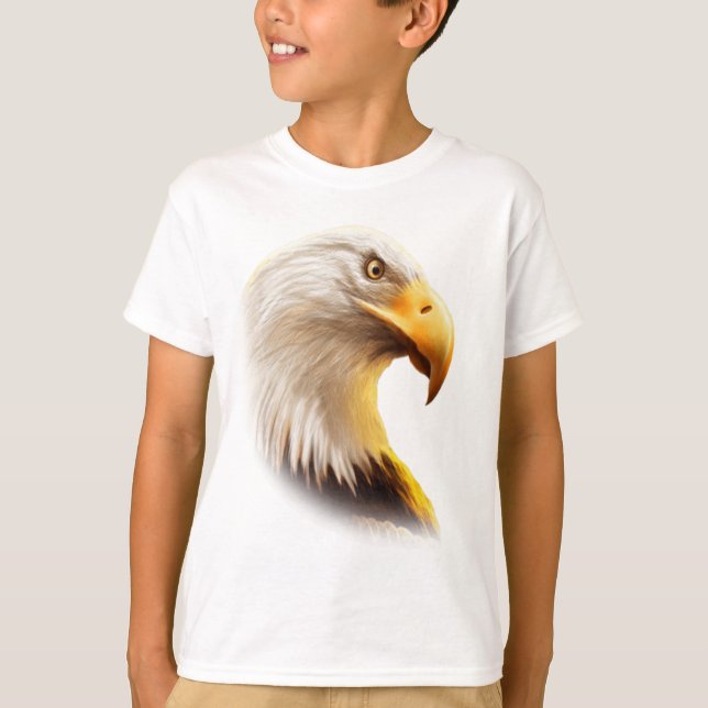 Örnansikte  t shirt (Framsida)