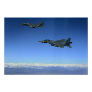 Örnar 2 för strejka för US-flygvapen F-15E Fototryck