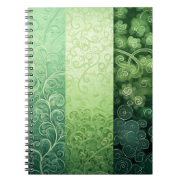 ORNAT SHADES OF GRÖNT IRISH CELTIC THEME ANTECKNINGSBOK