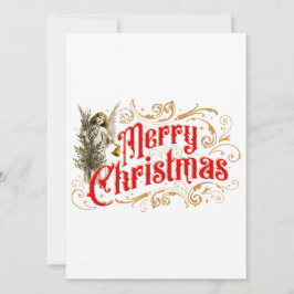 Ornate Angel-God jul-Retro