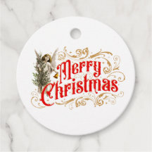 Ornate Angel-God jul-Retro