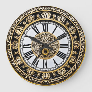 Ornate Antique Clock Stor Klocka